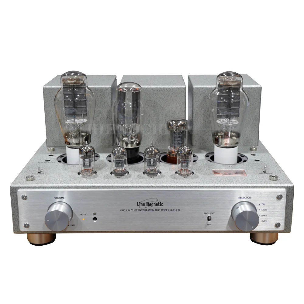 K-029 Line Magnetic Integrated Tube Amplifier LM-217IA 300B*2 Single end 8W*2
K-029 Line Magnetic Integrated Tube Amplifier LM-217IA 300B*2 Single end 8W*2