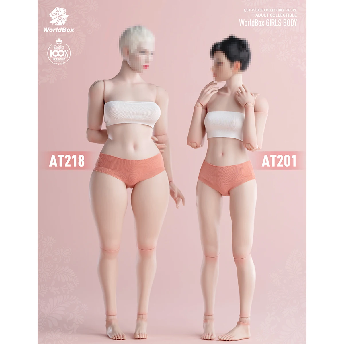 HiPlay Worldbox 1/6 Articulated joints Plus Size Female Body Action Figures Body
HiPlay Worldbox 1/6 Articulated joints Plus Size Female Body Action Figures Body