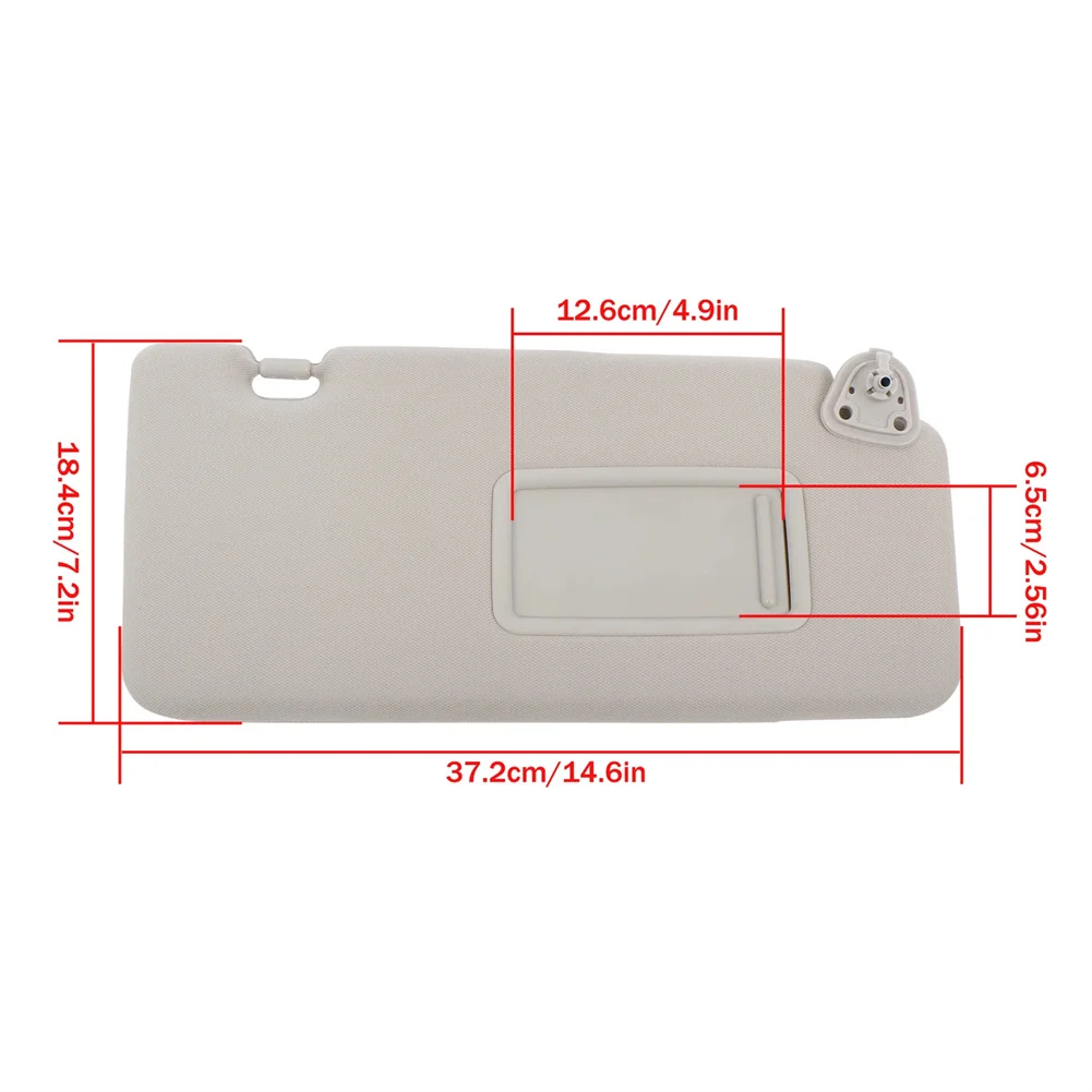 For Nissan Versa 2007-2012 Car Front Sun Visor (right Side, Passenger Side) OEM :96400-EM31A Passenger Right Side Sun Visor
For Nissan Versa 2007-2012 Car Front Sun Visor (right Side, Passenger Side) OEM :96400-EM31A Passenger Right Side Sun Visor