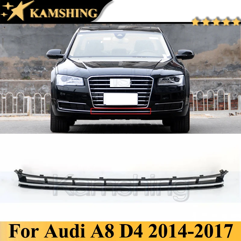 Нижний дефлектор переднего бампера Kamshing для Audi A8 D4 2014-2017, нижний спойлер переднего бампера, нижний диффузор, губа 4H 0807697
Нижний дефлектор переднего бампера Kamshing для Audi A8 D4 2014-2017, нижний спойлер переднего бампера, нижний диффузор, губа 4H 0807697