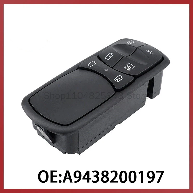 A9438200197 is suitable for Mercedes-Benz truck parts glass lift switch, electric window control switch
A9438200197 is suitable for Mercedes-Benz truck parts glass lift switch, electric window control switch