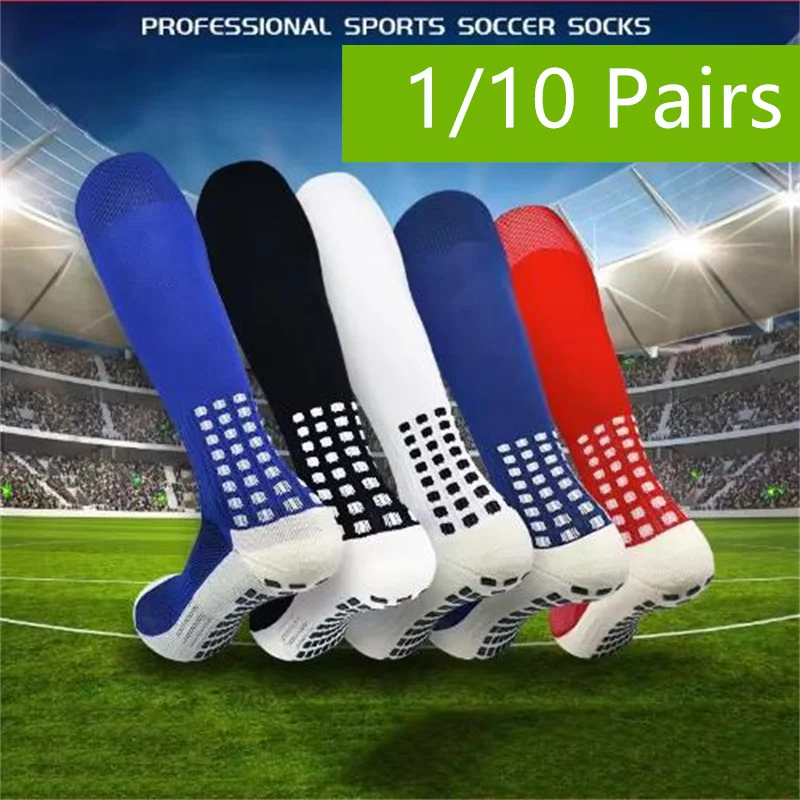 1/10 Pairs New Long Football Socks Silicone Suction Cup Grip Anti Slip Soccer Socks Sports Men Women Baseball Rugby Socks
1/10 Pairs New Long Football Socks Silicone Suction Cup Grip Anti Slip Soccer Socks Sports Men Women Baseball Rugby Socks