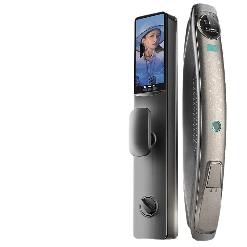 Facial recognition smart lock Home security door password lock Video intercom electronic fingerprint lock
Facial recognition smart lock Home security door password lock Video intercom electronic fingerprint lock