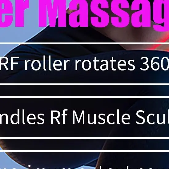EMS Body RF Roller Sculpt Machine MYOslim Sculpting Weight Loss Massager Electromagnetic Fat Slimming Muscle Stimulation Device
EMS Body RF Roller Sculpt Machine MYOslim Sculpting Weight Loss Massager Electromagnetic Fat Slimming Muscle Stimulation Device