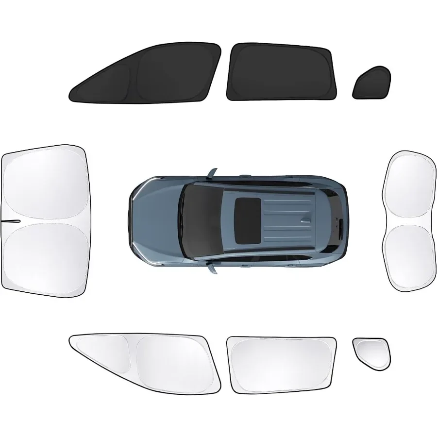8pcs Car Window Shades for Corolla Cross 2022Present Full Sunshade for Windshield Side Rear Windows UV Blocking Sun Visor with
8pcs Car Window Shades for Corolla Cross 2022Present Full Sunshade for Windshield Side Rear Windows UV Blocking Sun Visor with