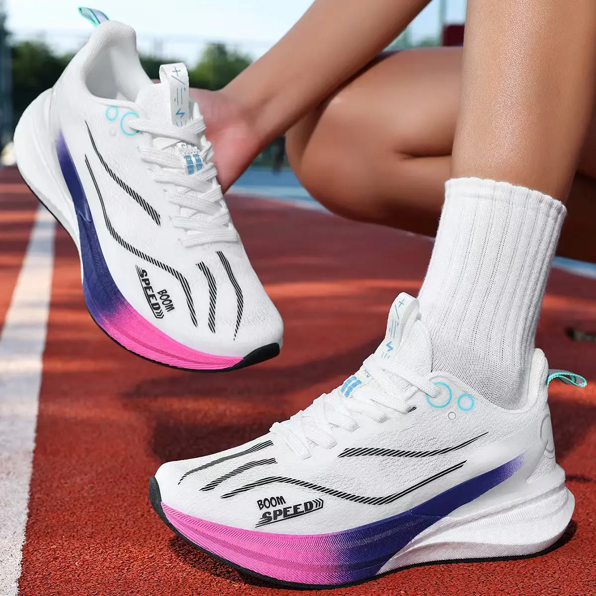 2026 Summer Men's Popular Running Shoes, Ultra-Light Shock-Absorbing Rebound Running Shoes for Teenagers, Unisex Versatile Carbon Plate Non-Slip Casual Sports Shoes, Trendy Couple Running Shoes, Non-Slip and Wear-Resistant, Suitable for Various Terrains,
2026 Summer Men's Popular Running Shoes, Ultra-Light Shock-Absorbing Rebound Running Shoes for Teenagers, Unisex Versatile Carbon Plate Non-Slip Casual Sports Shoes, Trendy Couple Running Shoes, Non-Slip and Wear-Resistant, Suitable for Various Terrains,