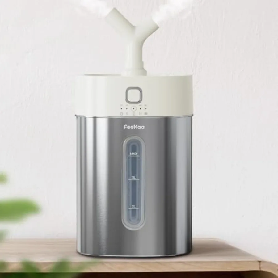 Stainless Steel Humidifier 3.8L/1Gal Cool Mist Humidifiers for Bedroom up to 500 sq ft Easy Clean Dishwasher Safe Humidifiers f
Stainless Steel Humidifier 3.8L/1Gal Cool Mist Humidifiers for Bedroom up to 500 sq ft Easy Clean Dishwasher Safe Humidifiers f