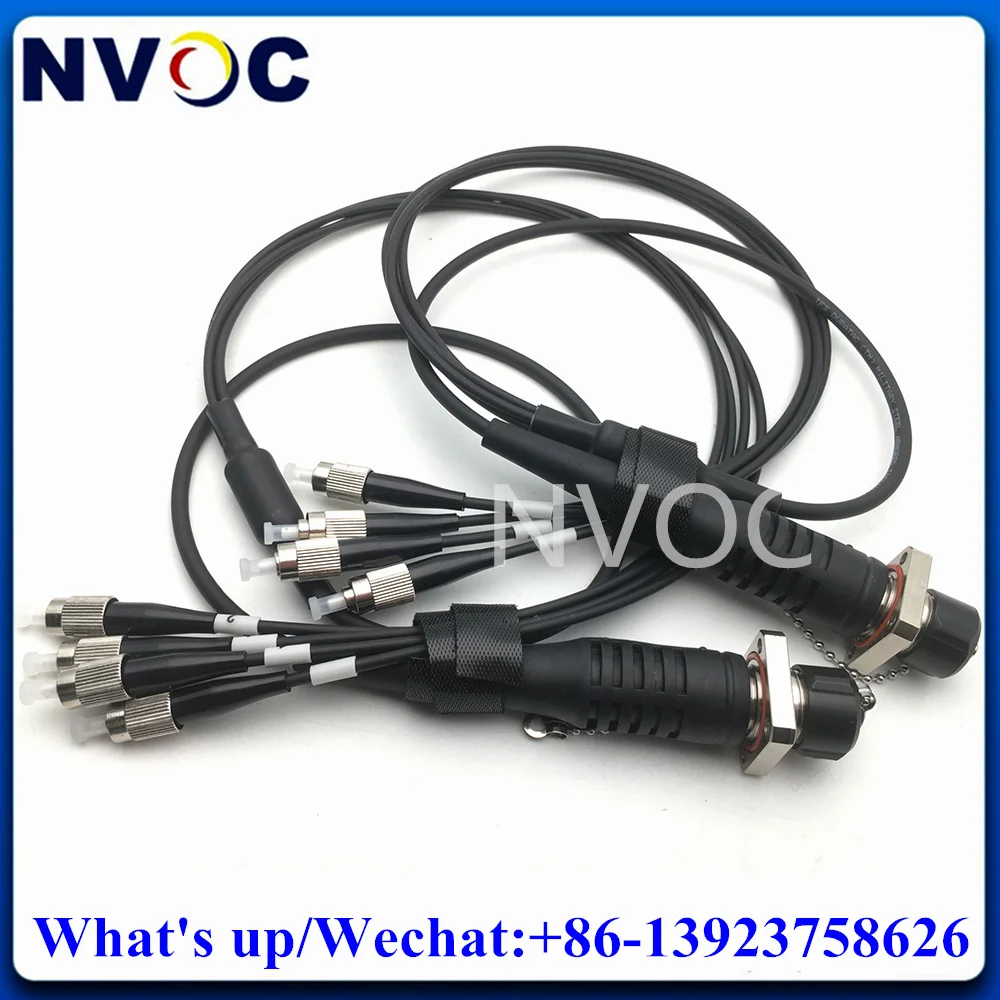 4Pcs 4Core ODC Male Female Square Round Socket Plug Type to LC/ST/FC/LC 0.5M Fiber Optic Patch Connector for 4/8/12Cores Cable
4Pcs 4Core ODC Male Female Square Round Socket Plug Type to LC/ST/FC/LC 0.5M Fiber Optic Patch Connector for 4/8/12Cores Cable