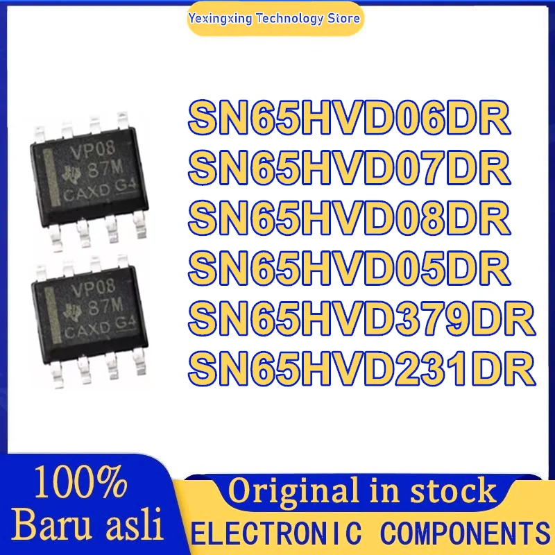 SN65HVD231DR SN65HVD379DR SN65HVD05DR SN65HVD06DR SN65HVD07DR SN65HVD08DR SN65HVD SN65 SN IC SLEEP MODE на складе
SN65HVD231DR SN65HVD379DR SN65HVD05DR SN65HVD06DR SN65HVD07DR SN65HVD08DR SN65HVD SN65 SN IC SLEEP MODE на складе