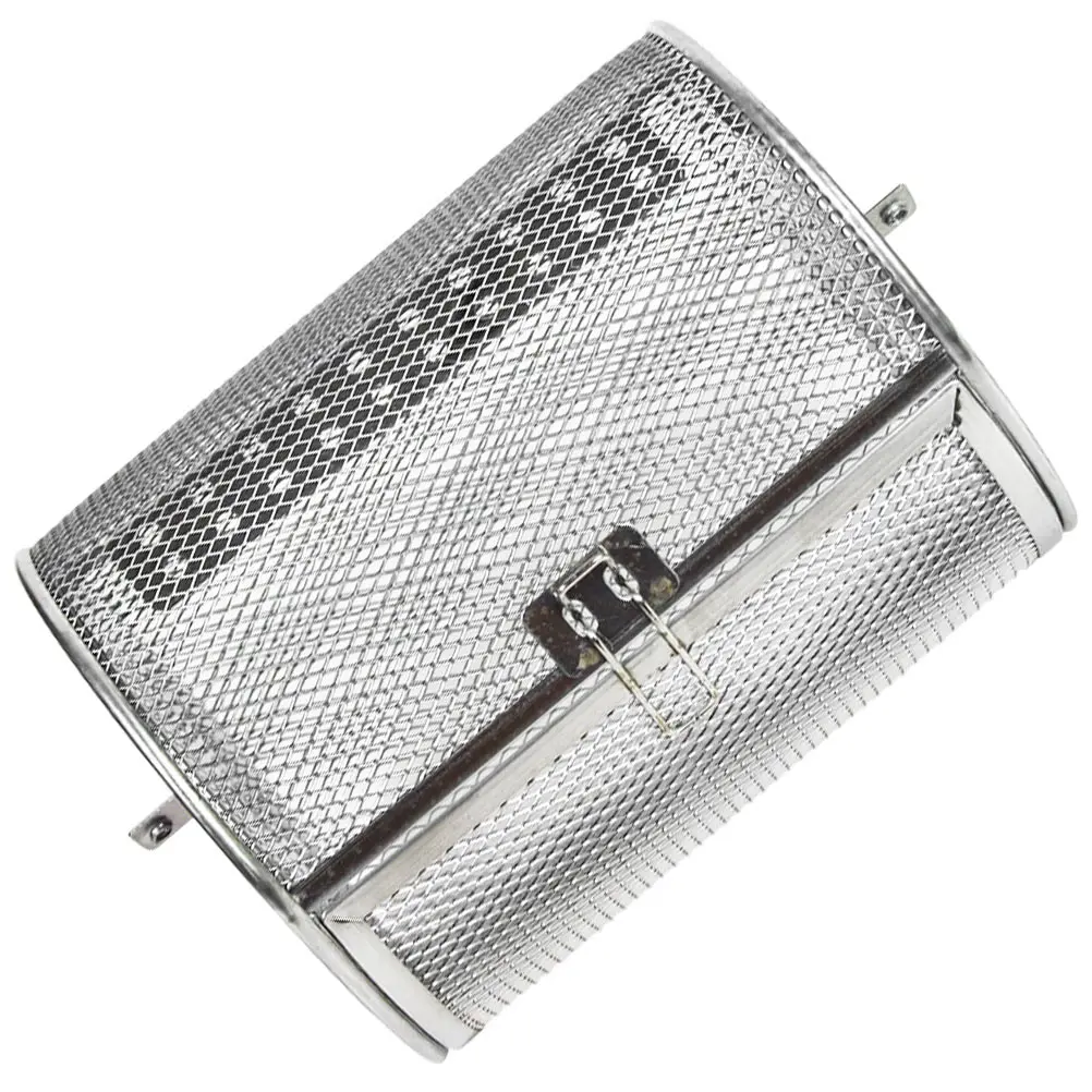 1pcs Stainless Steel Grilling Cage Kitchen Roasting Tool BBQ Party Uniform Heating Rotating Design Nuts Grill Restaurant Family
1pcs Stainless Steel Grilling Cage Kitchen Roasting Tool BBQ Party Uniform Heating Rotating Design Nuts Grill Restaurant Family