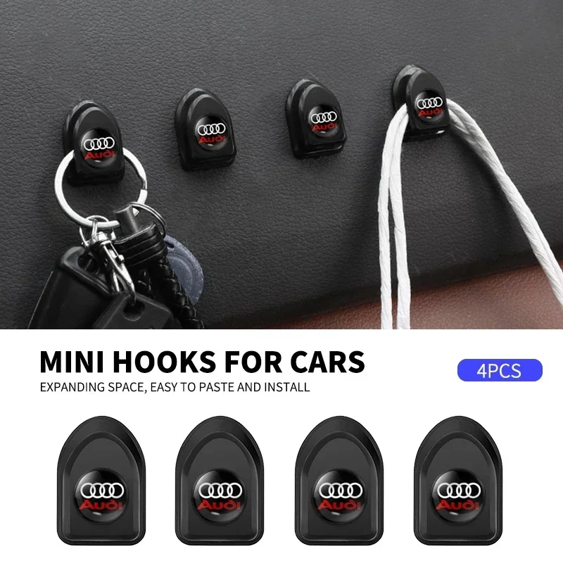 Car Logo Mini Hook Interior Accessories Self Adhesive Storage Hook For Audi A4 B5 B6 A3 8P 8V 8L A5 A6 C6 C5 A1 A7 A8 Q2 Q3 TT
Car Logo Mini Hook Interior Accessories Self Adhesive Storage Hook For Audi A4 B5 B6 A3 8P 8V 8L A5 A6 C6 C5 A1 A7 A8 Q2 Q3 TT