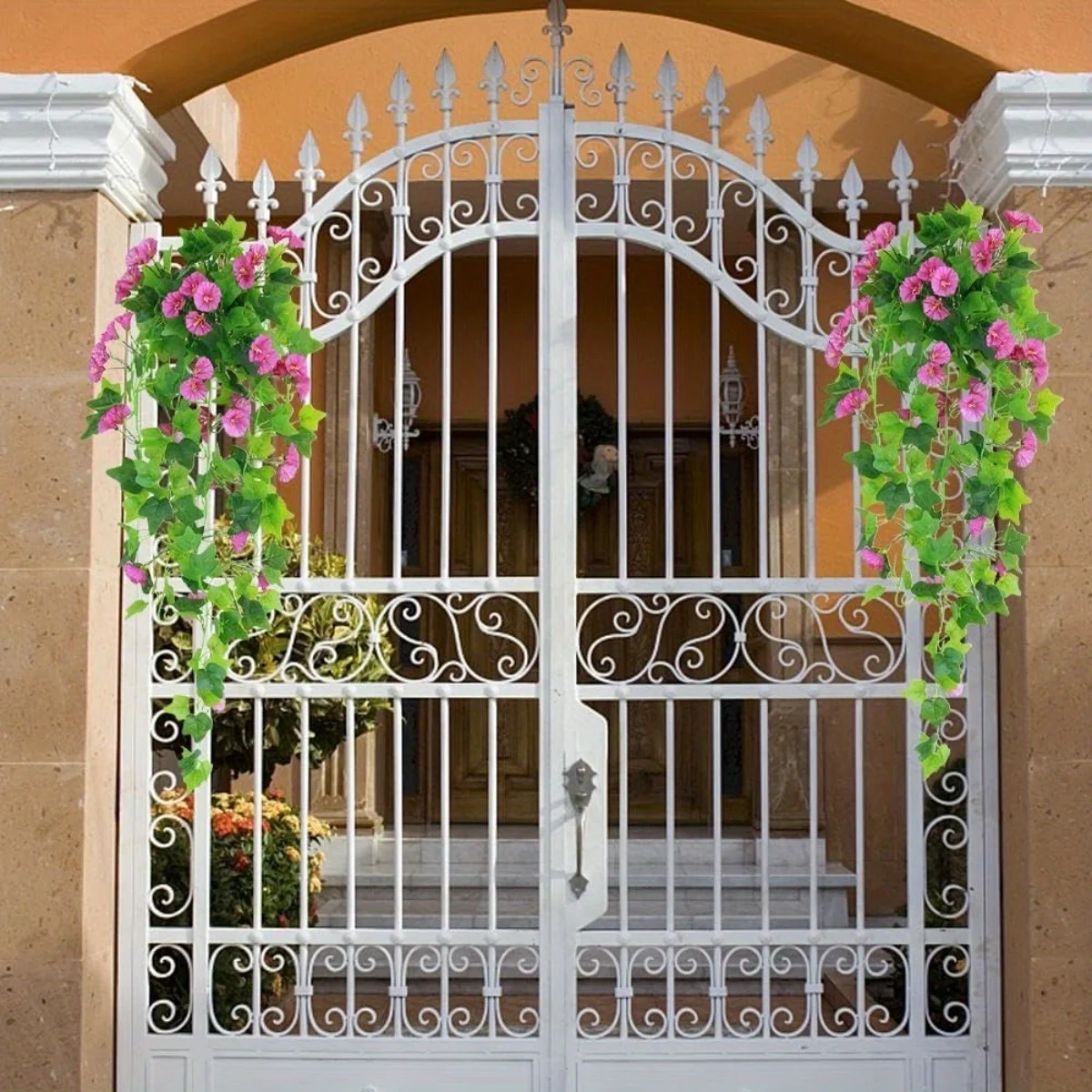 2 件 Artificial Hanging Flowers for Outdoors, Artificial Morning Glories Fake Hanging Plants Pothos Vines with Morning
2 件 Artificial Hanging Flowers for Outdoors, Artificial Morning Glories Fake Hanging Plants Pothos Vines with Morning