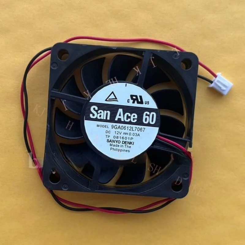 N FOR Sanyo 9GA0612L7067 12V 0.03A 6015 6CM Mute DC cooling fan
N FOR Sanyo 9GA0612L7067 12V 0.03A 6015 6CM Mute DC cooling fan