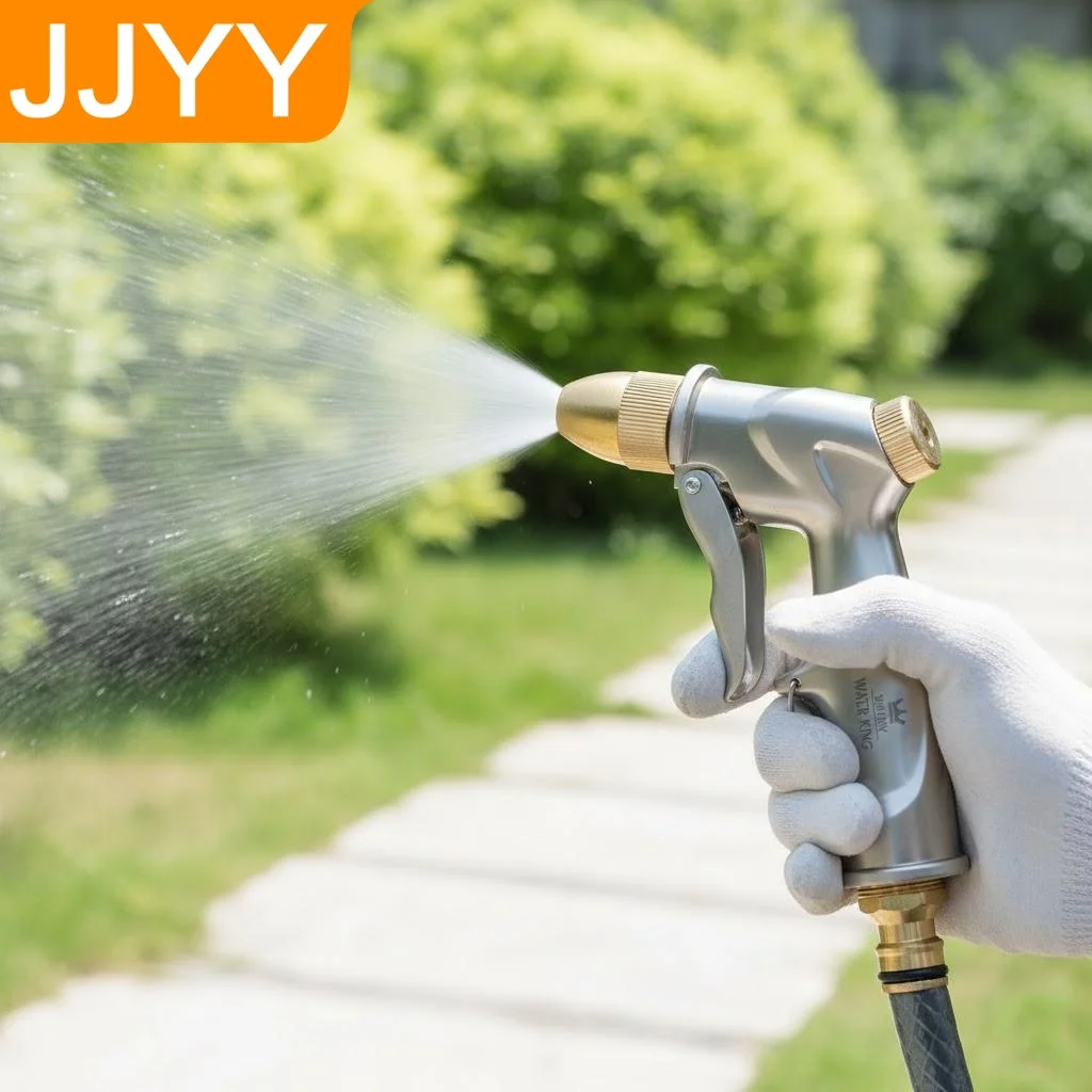 Heavy Duty Metal Garden Hose Nozzle High Pressure Handheld Sprayer with 4 Adjustable Spray Modes for Irrigation
Heavy Duty Metal Garden Hose Nozzle High Pressure Handheld Sprayer with 4 Adjustable Spray Modes for Irrigation