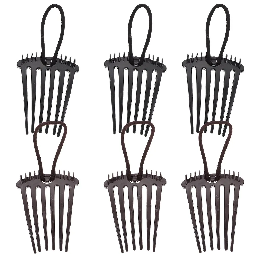 6Pcs Comb with Elastic Band on Side Hair Bump Clip for Volume Hair Combs Women Styling Tools Ponytail Maker Bulk Pack
6Pcs Comb with Elastic Band on Side Hair Bump Clip for Volume Hair Combs Women Styling Tools Ponytail Maker Bulk Pack
