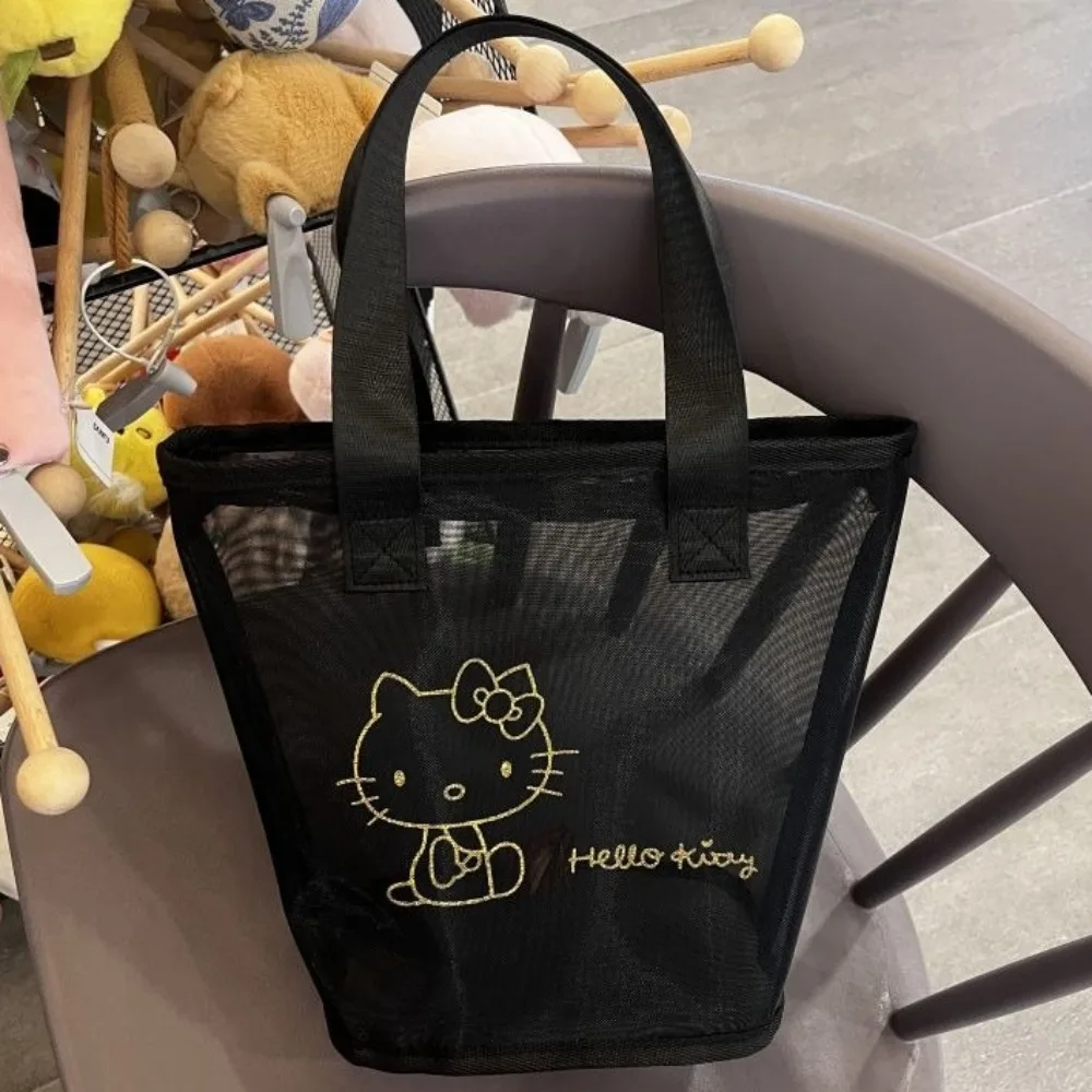 Hello Kitty Handbag Fashion Breathable Mesh High-capacity Storage Bag New Cute Cartoon Put on Makeup Shower Storage WASH BAG
Hello Kitty Handbag Fashion Breathable Mesh High-capacity Storage Bag New Cute Cartoon Put on Makeup Shower Storage WASH BAG