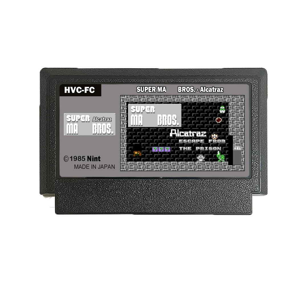 Super Ma Bros.: Alcatraz - A Brand NEW 60 Pin FC Famicom Game Cartridge For Nintendo Family Computer Game Console - English
Super Ma Bros.: Alcatraz - A Brand NEW 60 Pin FC Famicom Game Cartridge For Nintendo Family Computer Game Console - English