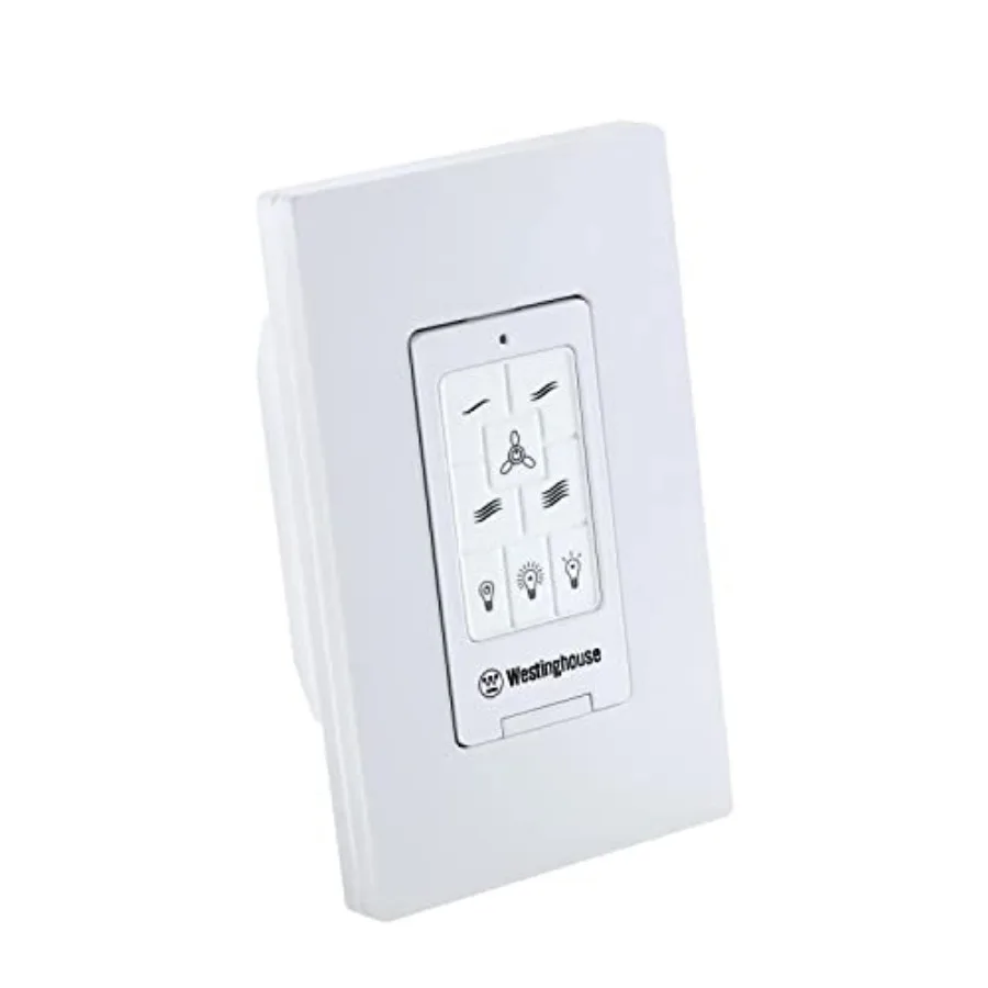 Westinghouse 7788500 Four Speed Ceiling Fan and LED Light Wall Control White
Westinghouse 7788500 Four Speed Ceiling Fan and LED Light Wall Control White