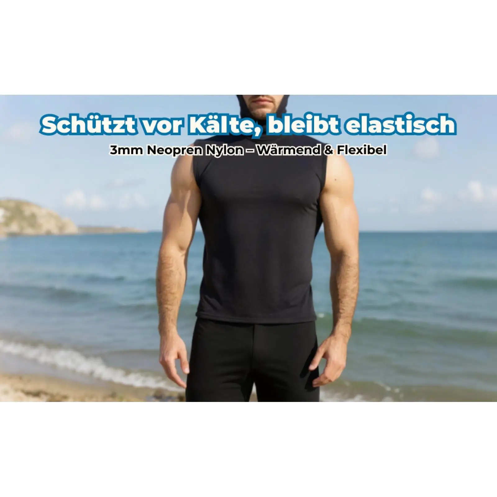 3mm Sleeveless Diving Vest Neoprene Hooded Wetsuit Top Men Women Water Sports Warm Jacket for Swimming Canoeing
3mm Sleeveless Diving Vest Neoprene Hooded Wetsuit Top Men Women Water Sports Warm Jacket for Swimming Canoeing