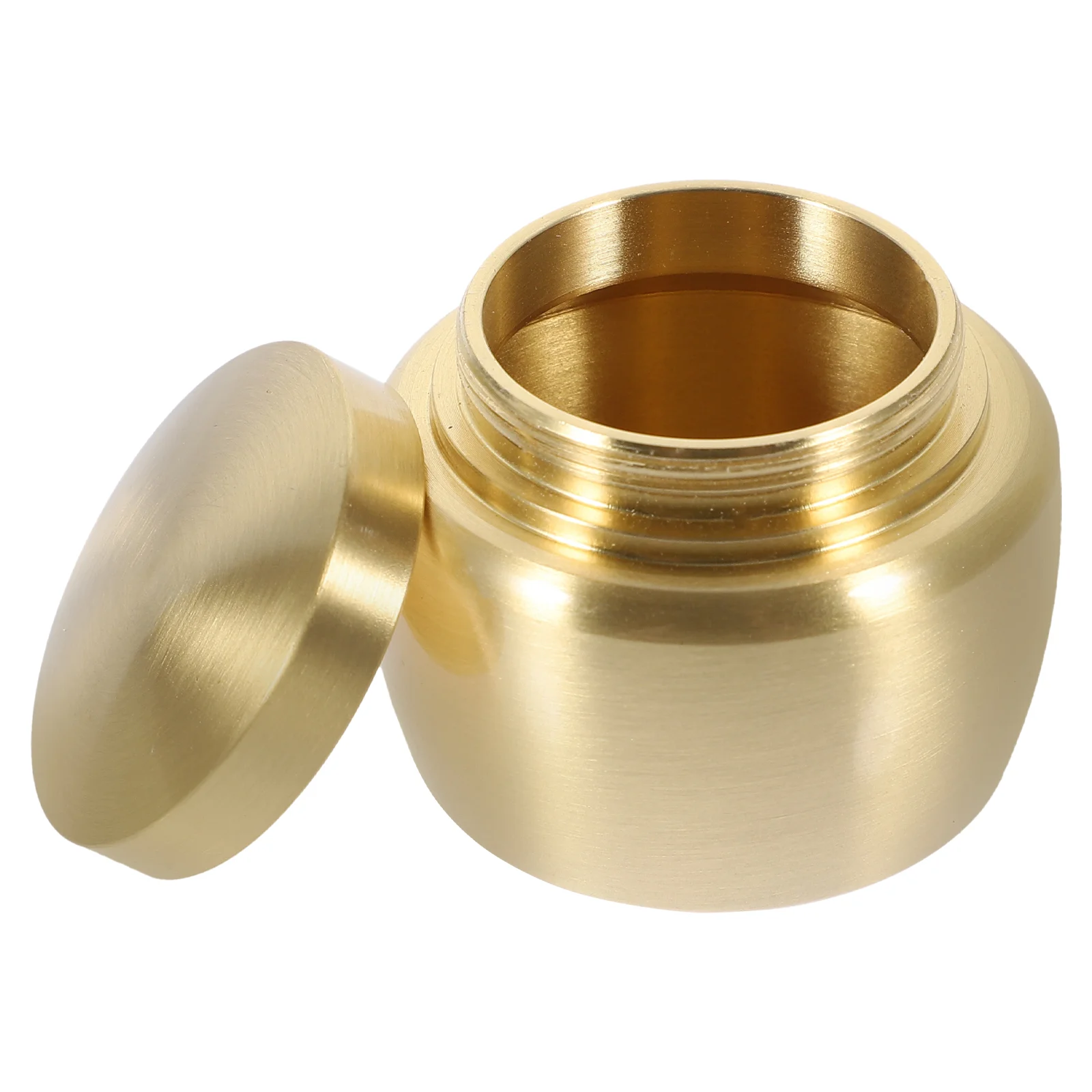 Cremation Urn for Human Ashes Sealed Metal Can Copper Container Incense Powder Airtight Jar Storage Mini Canister Round Jar Pet
Cremation Urn for Human Ashes Sealed Metal Can Copper Container Incense Powder Airtight Jar Storage Mini Canister Round Jar Pet
