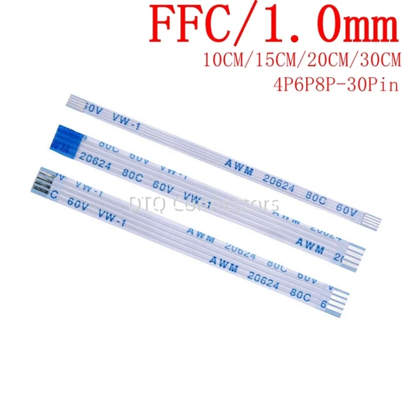 10Pcs FFC/FPC-1.0MM Flat flexible cable LCD cable AWM 20624 80C 60V VW-1 FFC-1.0MM
10Pcs FFC/FPC-1.0MM Flat flexible cable LCD cable AWM 20624 80C 60V VW-1 FFC-1.0MM