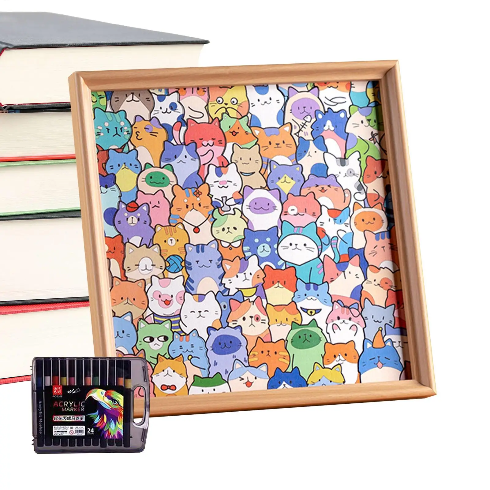 Взрослые головоломки ручной работы, интерактивные пазлы с животными для рисования для семьи, для женщин, мальчиков и девочек, молодежи, подростков, домашний настольный камин
Взрослые головоломки ручной работы, интерактивные пазлы с животными для рисования для семьи, для женщин, мальчиков и девочек, молодежи, подростков, домашний настольный камин