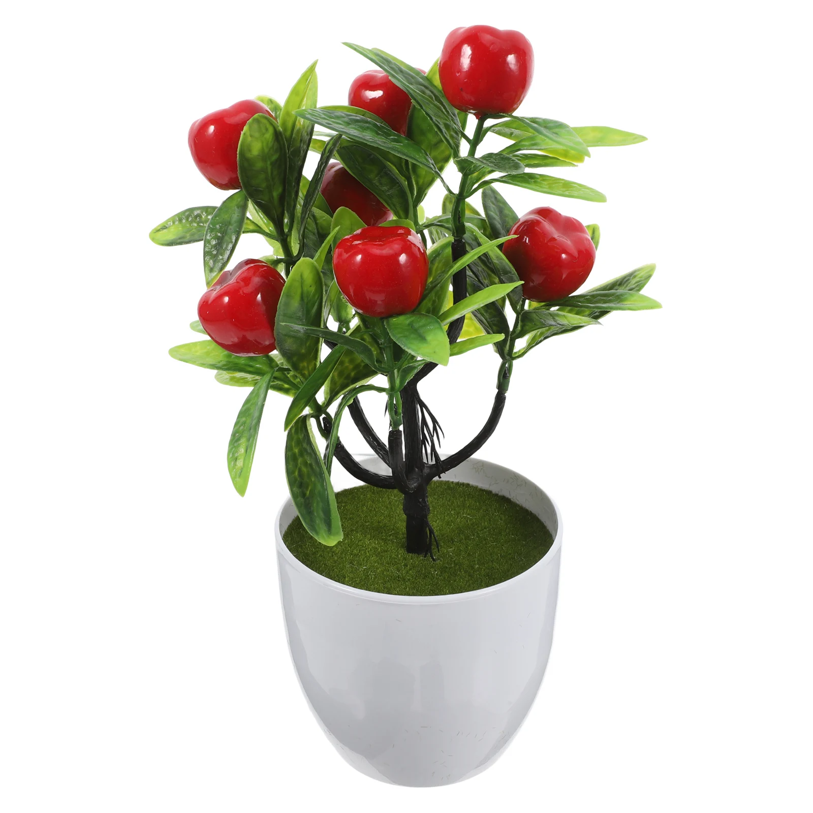 Simulated Strawberry Ornaments Artificial Fruit Bonsai Potted Plants Decor PVC Fake Fruits Home Decor Realistic Lifelike Plant
Simulated Strawberry Ornaments Artificial Fruit Bonsai Potted Plants Decor PVC Fake Fruits Home Decor Realistic Lifelike Plant