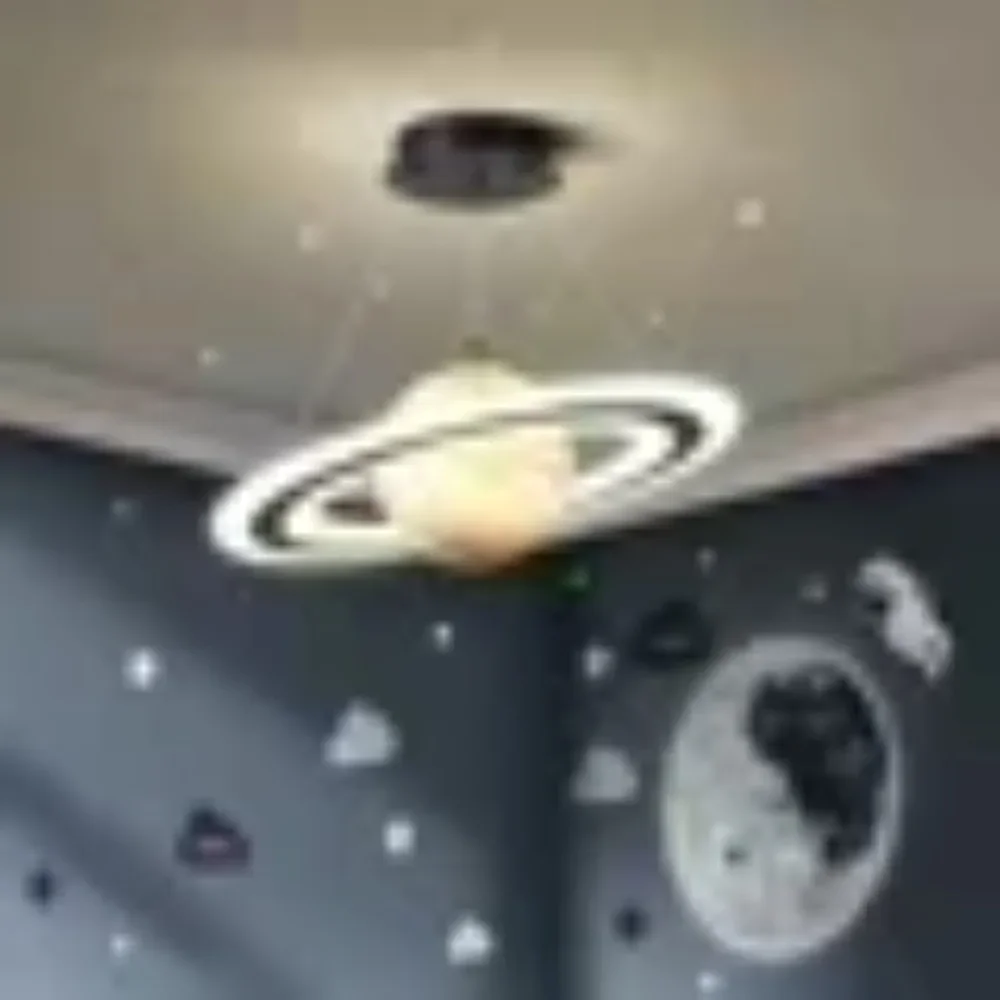 A Modern LED Acrylic Planet Pendant Light Children Room Space Star Chandeliers Living Bedroom Kitchen Indoor Hanging Lighting
A Modern LED Acrylic Planet Pendant Light Children Room Space Star Chandeliers Living Bedroom Kitchen Indoor Hanging Lighting