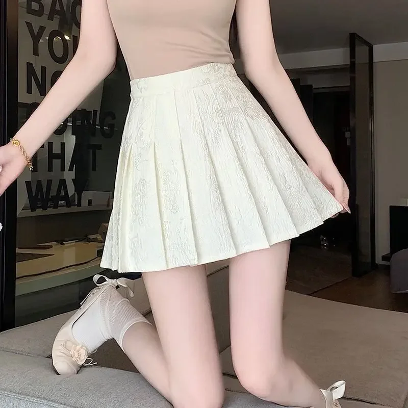 Pleat High Waist Zipper Woman Skirt Pleated Vintage Aesthetic Korean Fashion Streetwear New in Quality Cheap V Skirts for Women
Pleat High Waist Zipper Woman Skirt Pleated Vintage Aesthetic Korean Fashion Streetwear New in Quality Cheap V Skirts for Women