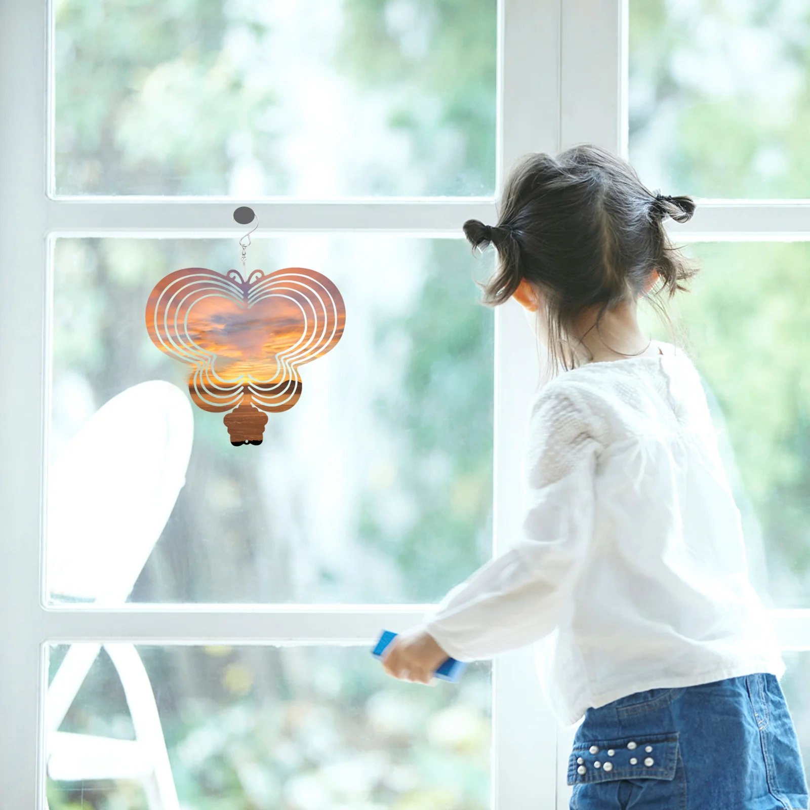 DIY Sublimation Aluminum Wind Spinner Blank Hanging Hanging Outdoor Garden Decoration Strong Sublimation Wind Spinners
DIY Sublimation Aluminum Wind Spinner Blank Hanging Hanging Outdoor Garden Decoration Strong Sublimation Wind Spinners