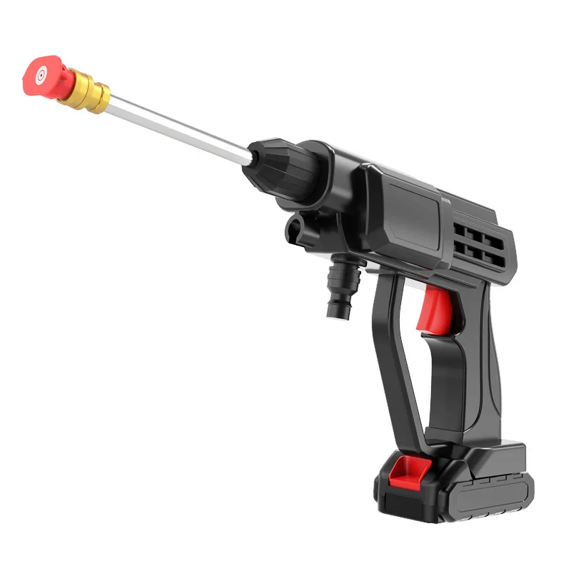 Portable wireless high-pressure cleaning gun, compatible with Makita brand batteries 
Portable wireless high-pressure cleaning gun, compatible with Makita brand batteries