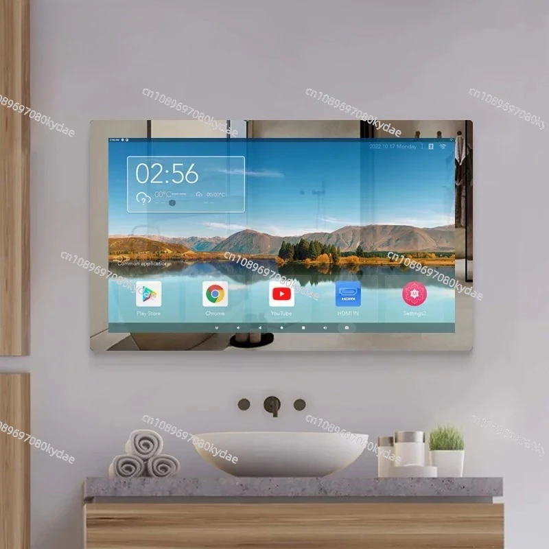 21.5-75 Inch STANHOM Android Smart TV Mirror Touch Screen Remote Control Wall Mount