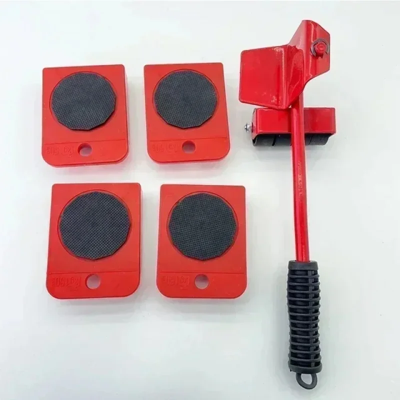 5Pcs Furniture Moving Roller Set Professional Casters & Lifter for Heavy Household Goods Transport
5Pcs Furniture Moving Roller Set Professional Casters & Lifter for Heavy Household Goods Transport