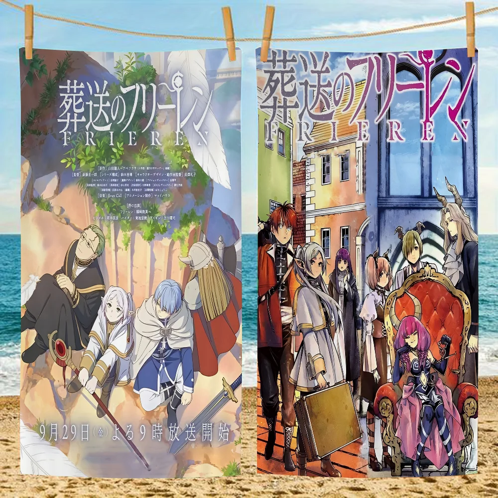 Anime Frieren Beyond Journeys End Anime Beach Swimming Towel Soft Washcloth Children's Gifts For Kids Travel Camping Gym
Anime Frieren Beyond Journeys End Anime Beach Swimming Towel Soft Washcloth Children's Gifts For Kids Travel Camping Gym
