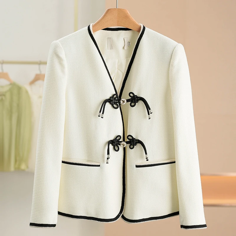 XKing Spring 2026 Women's Casual Loose Short Jacket with Shoulder Pads Button-Up New Style Polyester Fiber Long Sleeve V-Neck
XKing Spring 2026 Women's Casual Loose Short Jacket with Shoulder Pads Button-Up New Style Polyester Fiber Long Sleeve V-Neck