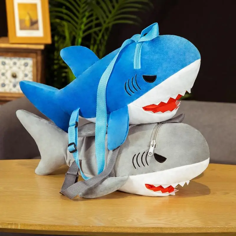 Cute Shark Plush Backpack Cartoon Stuffed Doll Bag Kindergarten Home Decoration Aesthetic Bookbag Stuffed Doll for Kids Gift
Cute Shark Plush Backpack Cartoon Stuffed Doll Bag Kindergarten Home Decoration Aesthetic Bookbag Stuffed Doll for Kids Gift