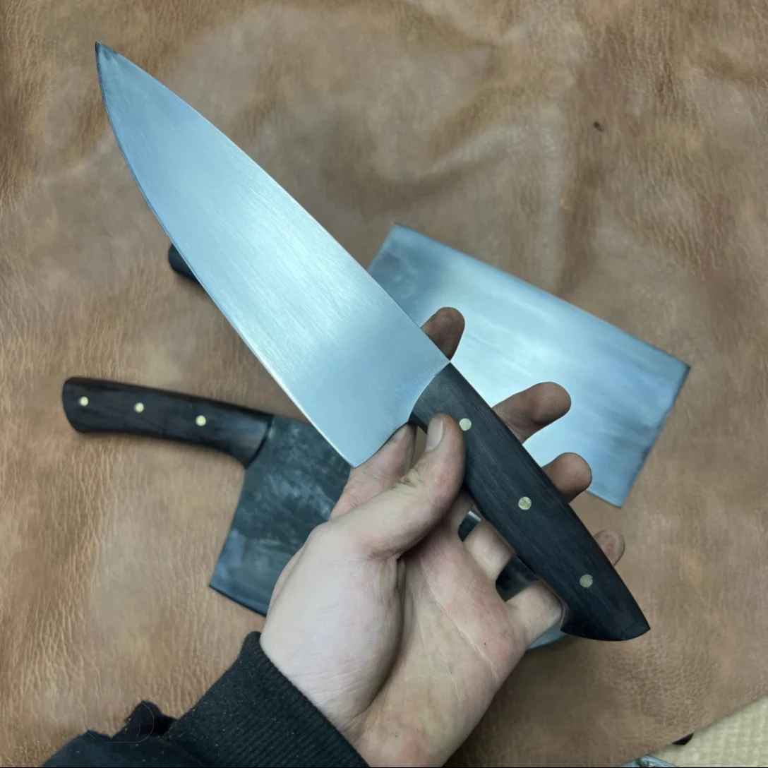 8.3 Inch Chef Knife Powder Alloy Steel Blade Wood Handle Slicing Vegetables Cleaver Meat Japanese Kitchen Knife Customizable
8.3 Inch Chef Knife Powder Alloy Steel Blade Wood Handle Slicing Vegetables Cleaver Meat Japanese Kitchen Knife Customizable