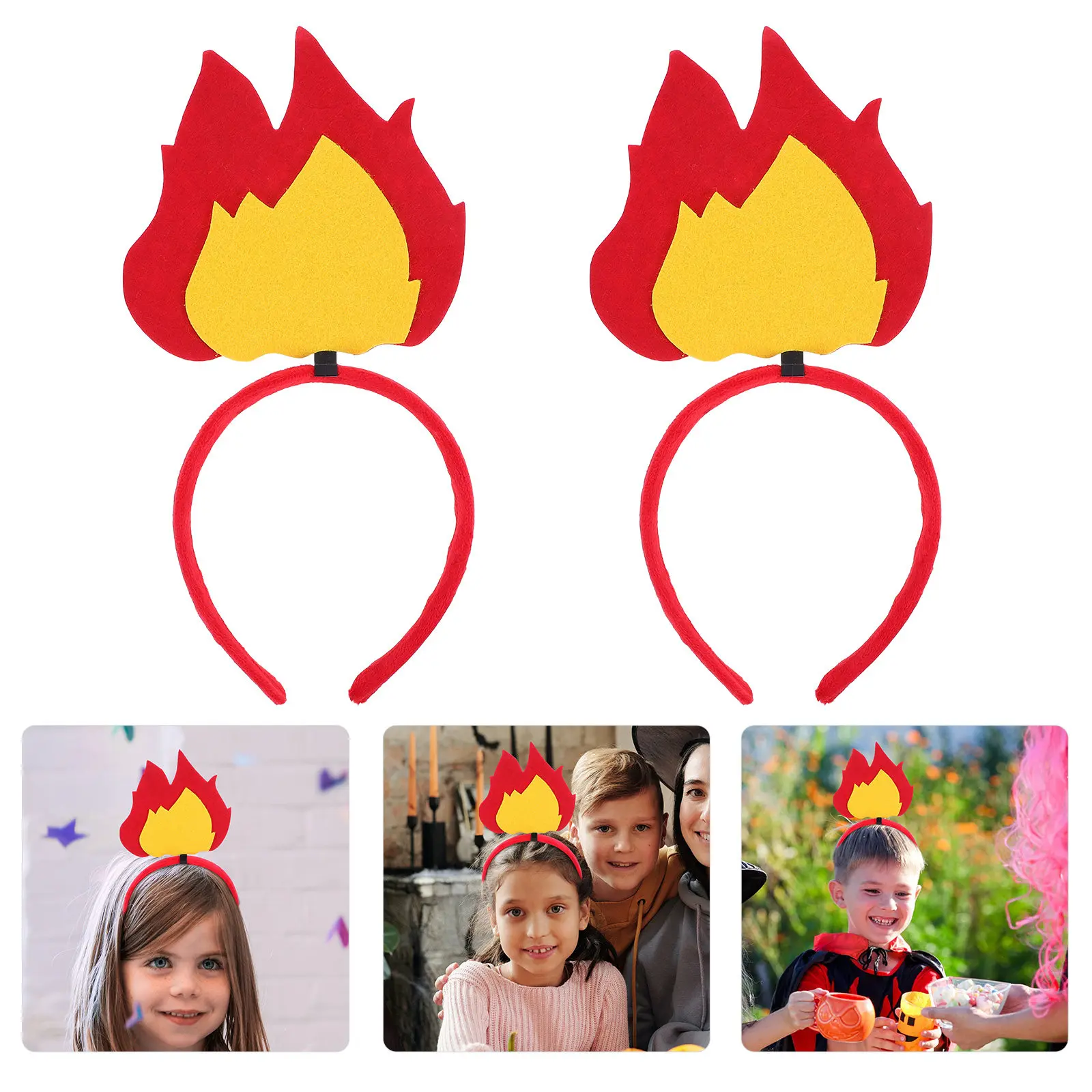 2Pcs Fire Flame Headband Halloween Party Hairband Costume Headpiece Flame Carnival Costume Accessories for Women Kids
2Pcs Fire Flame Headband Halloween Party Hairband Costume Headpiece Flame Carnival Costume Accessories for Women Kids