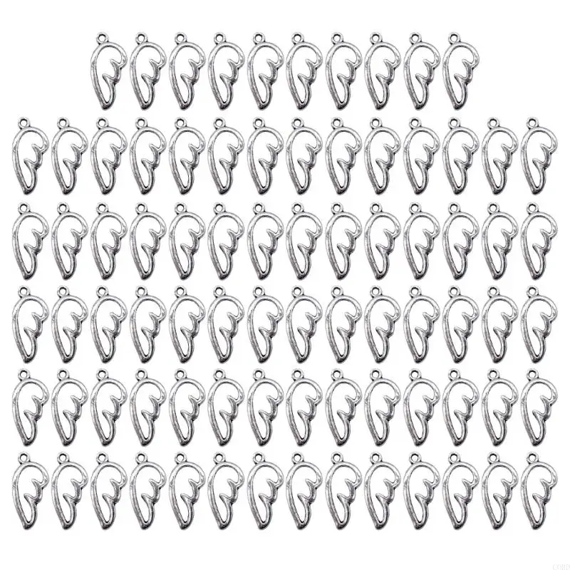 Burd Bulk Pack 80 Angel Wing Pendants DIY Ювелирные изделия изготовления поставки сплав с сплав
Burd Bulk Pack 80 Angel Wing Pendants DIY Ювелирные изделия изготовления поставки сплав с сплав