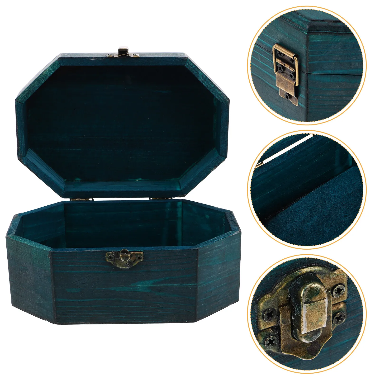 Rustic Wooden Storage Box Vintage Style Solid Wood Jewelry Chest with Lid Portable Decorative Trinket Box for Rings Necklaces
Rustic Wooden Storage Box Vintage Style Solid Wood Jewelry Chest with Lid Portable Decorative Trinket Box for Rings Necklaces