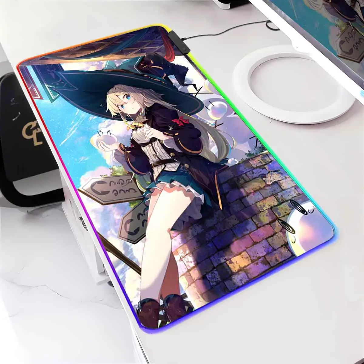Коврик для мыши в стиле аниме Azusa Aizawa с RGB подсветкой, милый коврик для мыши в стиле аниме для девочек Overwatch, большой коврик для мыши, нескользящий коврик для геймерской настольной клавиатуры 
Коврик для мыши в стиле аниме Azusa Aizawa с RGB подсветкой, милый коврик для мыши в стиле аниме для девочек Overwatch, большой коврик для мыши, нескользящий коврик для геймерской настольной клавиатуры
