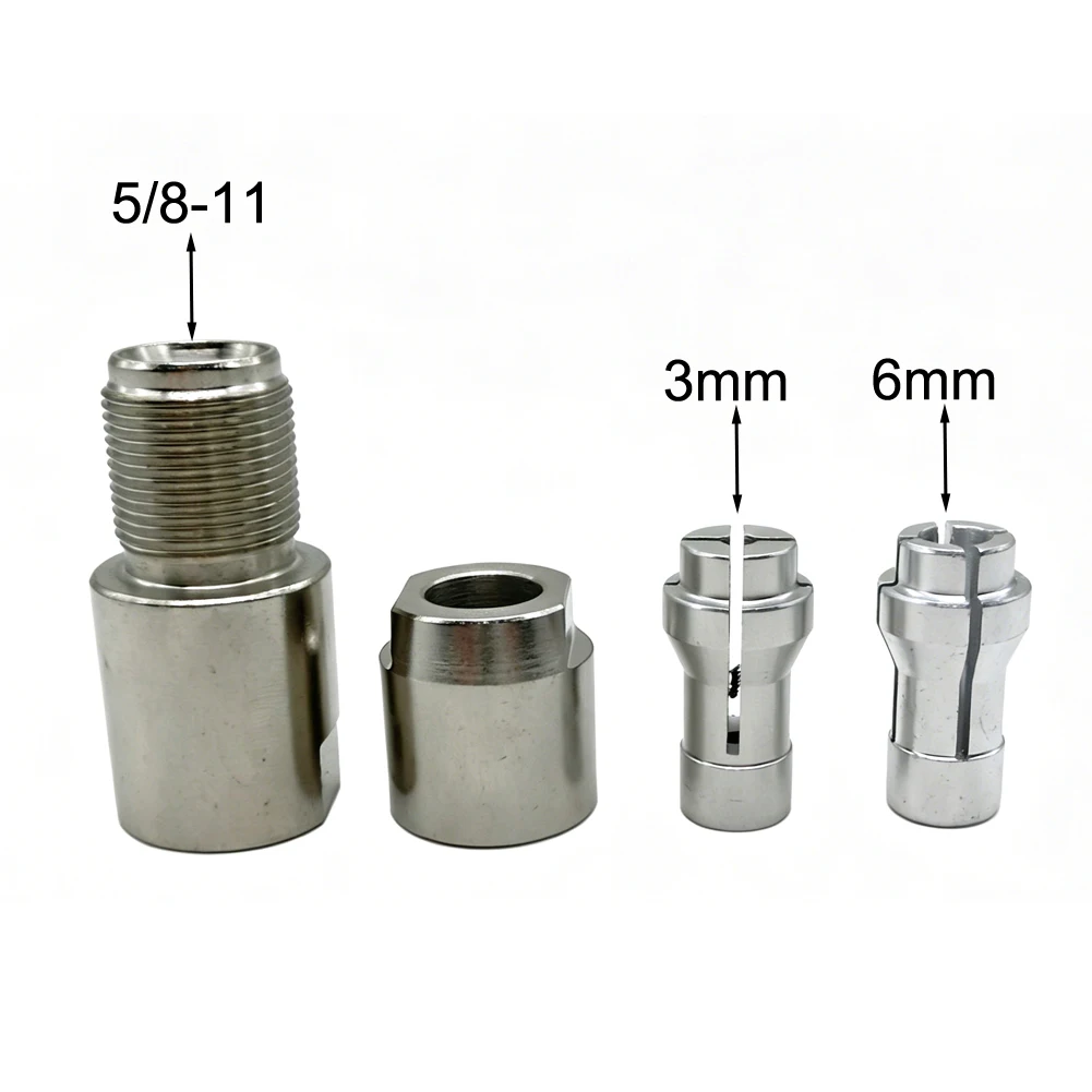 1set Angle Grinder Converter Chuck 3mm 6mm Converter M10 14mm 5/8-11 For Angle Grinder To Straight Grinder
1set Angle Grinder Converter Chuck 3mm 6mm Converter M10 14mm 5/8-11 For Angle Grinder To Straight Grinder