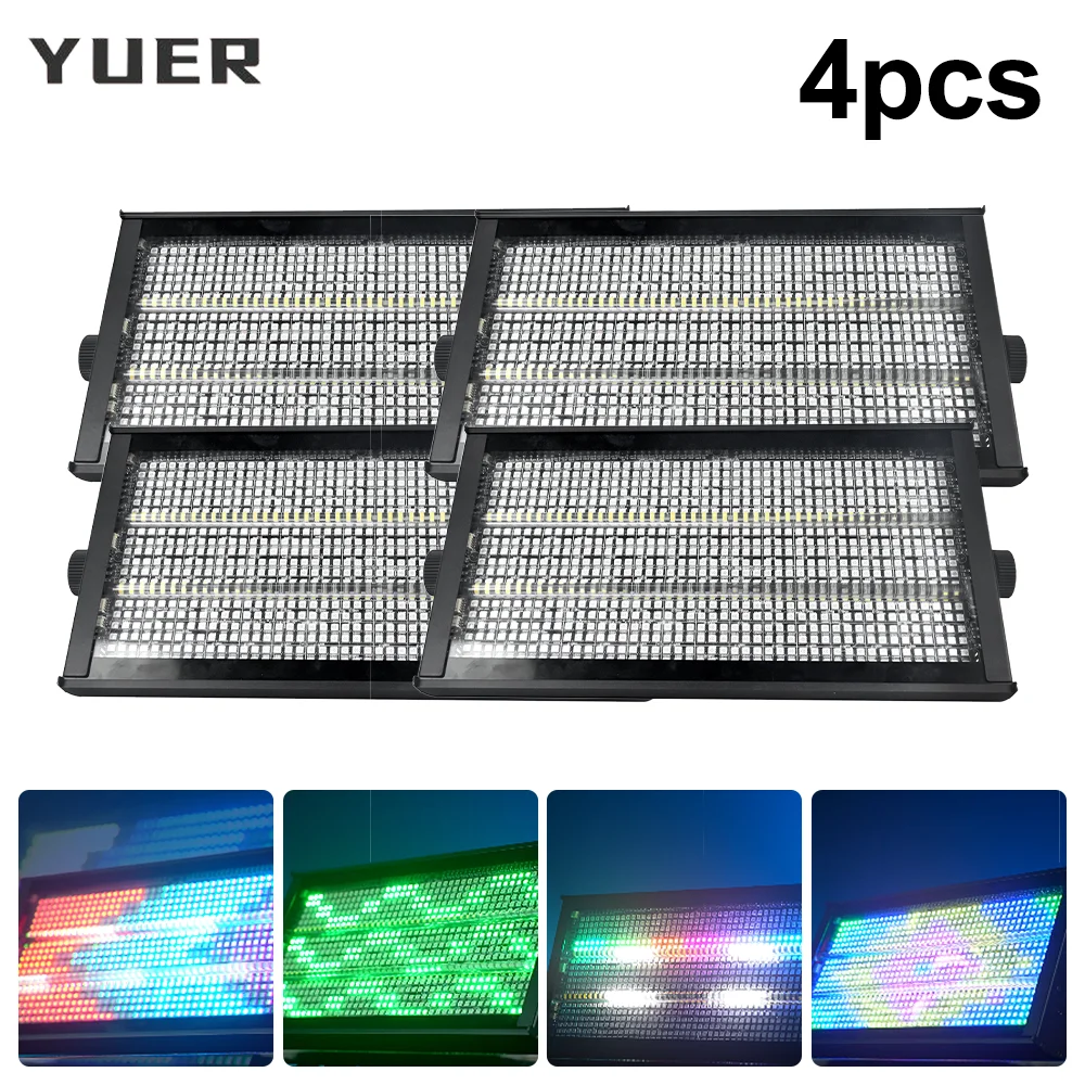 4pcs/lot 260W LED RGB Strobe Light 135 + 35 Segment For Dj Disco Club Wedding Party Wash Flash Christmas Events Stage Light
4pcs/lot 260W LED RGB Strobe Light 135 + 35 Segment For Dj Disco Club Wedding Party Wash Flash Christmas Events Stage Light