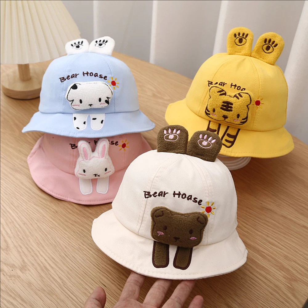 Baby Fisherman's Hats Summer Instagram Thin Sunshade Visor Korean Style Bucket Hat Children's Sun Protection Caps
Baby Fisherman's Hats Summer Instagram Thin Sunshade Visor Korean Style Bucket Hat Children's Sun Protection Caps