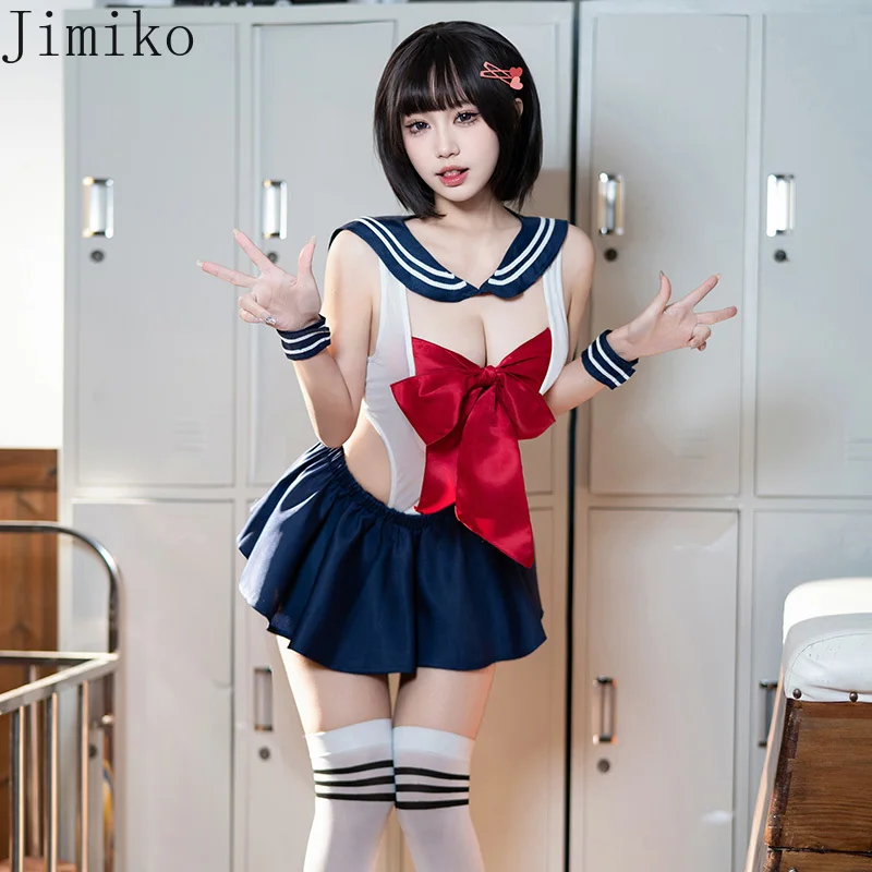 JimikoJapanese Anime Cosplay Costumes Female Student Uniform Sailor Convention Costume Sexy Outfits Adult
JimikoJapanese Anime Cosplay Costumes Female Student Uniform Sailor Convention Costume Sexy Outfits Adult