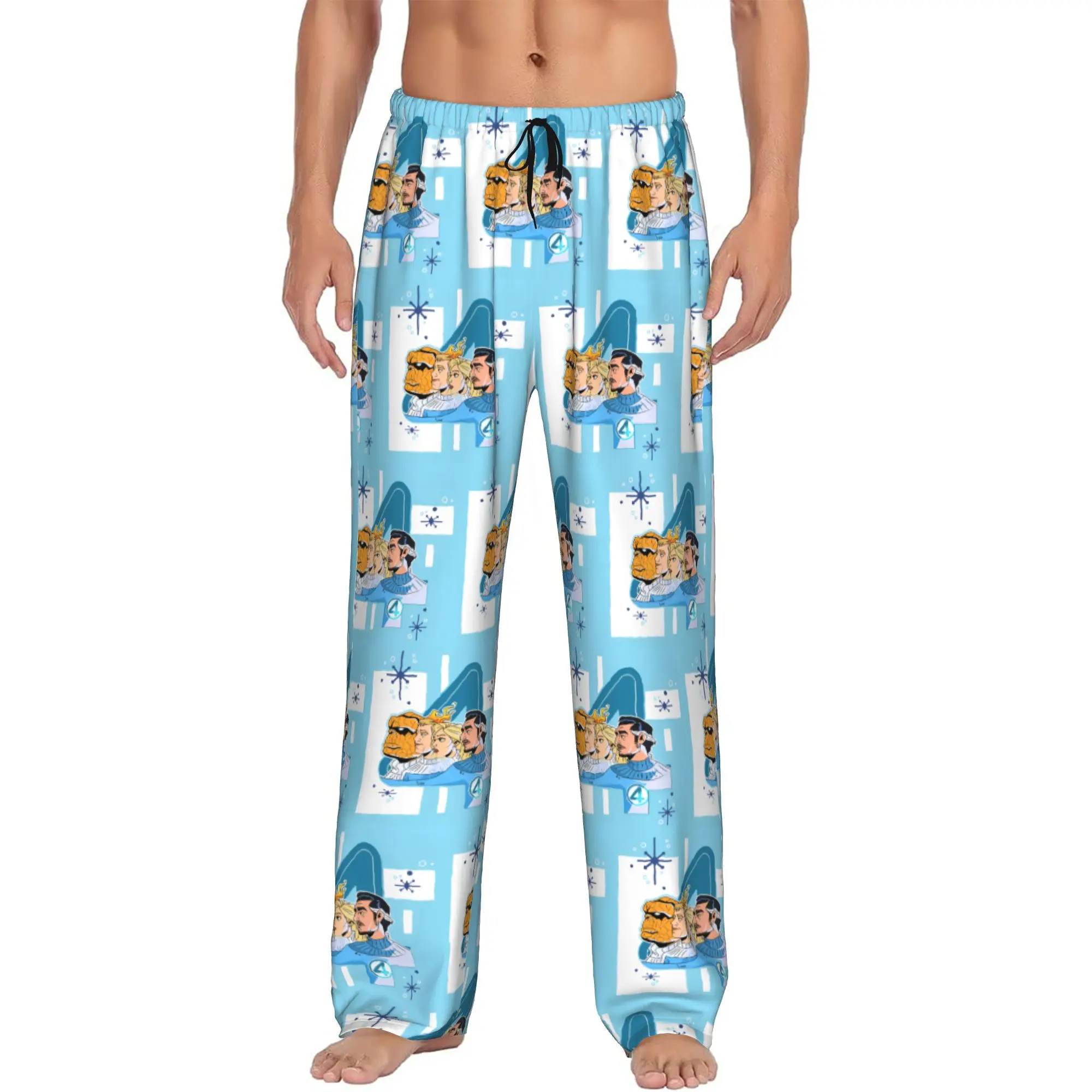 Custom Printed Men's F-Fantastic Four Pajama Pants Sleepwear Sleep Lounge Bottoms with Pockets
Custom Printed Men's F-Fantastic Four Pajama Pants Sleepwear Sleep Lounge Bottoms with Pockets