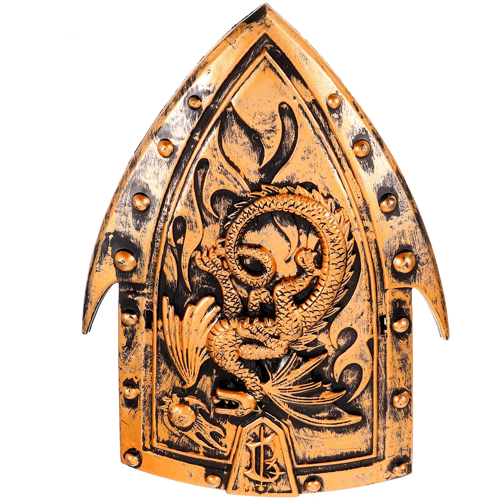 Dragon Shape Shield Prop Medieval Party Game Decorative Cosplay Accessory Play Shield For Home Hotel Role Play Decor
Dragon Shape Shield Prop Medieval Party Game Decorative Cosplay Accessory Play Shield For Home Hotel Role Play Decor