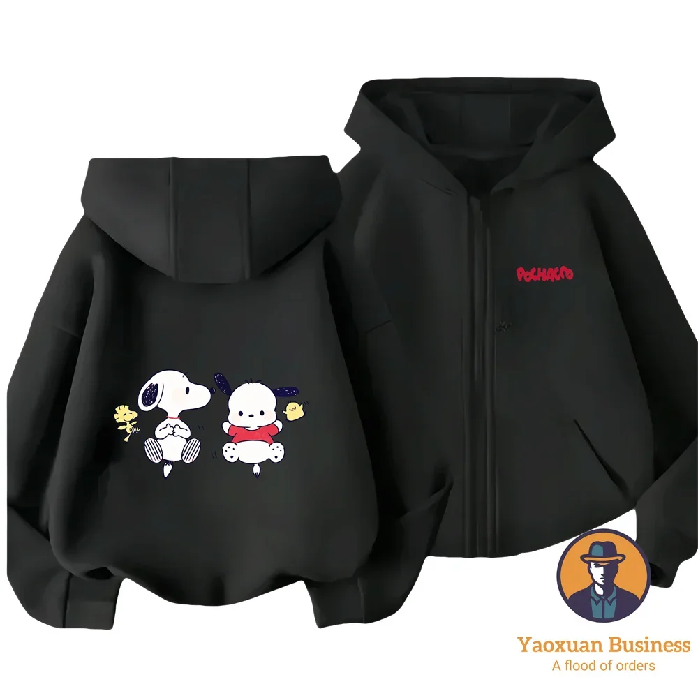 2026 Boys Girls Fashion Leisure Pure Cotton Pochacco Zip Up Hoodie Autumn Winter New Style Wear
2026 Boys Girls Fashion Leisure Pure Cotton Pochacco Zip Up Hoodie Autumn Winter New Style Wear