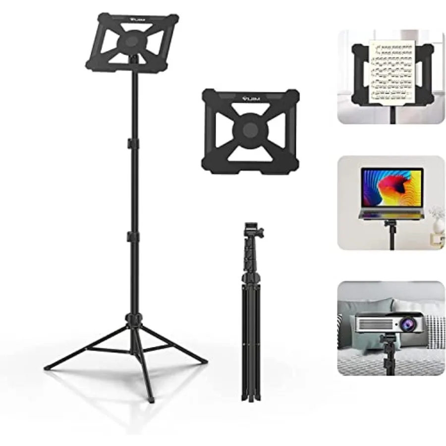 Projector Tripod Stand, LT01 Foldable Laptop Tripod Music Stand Multifunctional DJ Racks 360° Horizontally Adjustment 23.6" to
Projector Tripod Stand, LT01 Foldable Laptop Tripod Music Stand Multifunctional DJ Racks 360° Horizontally Adjustment 23.6" to