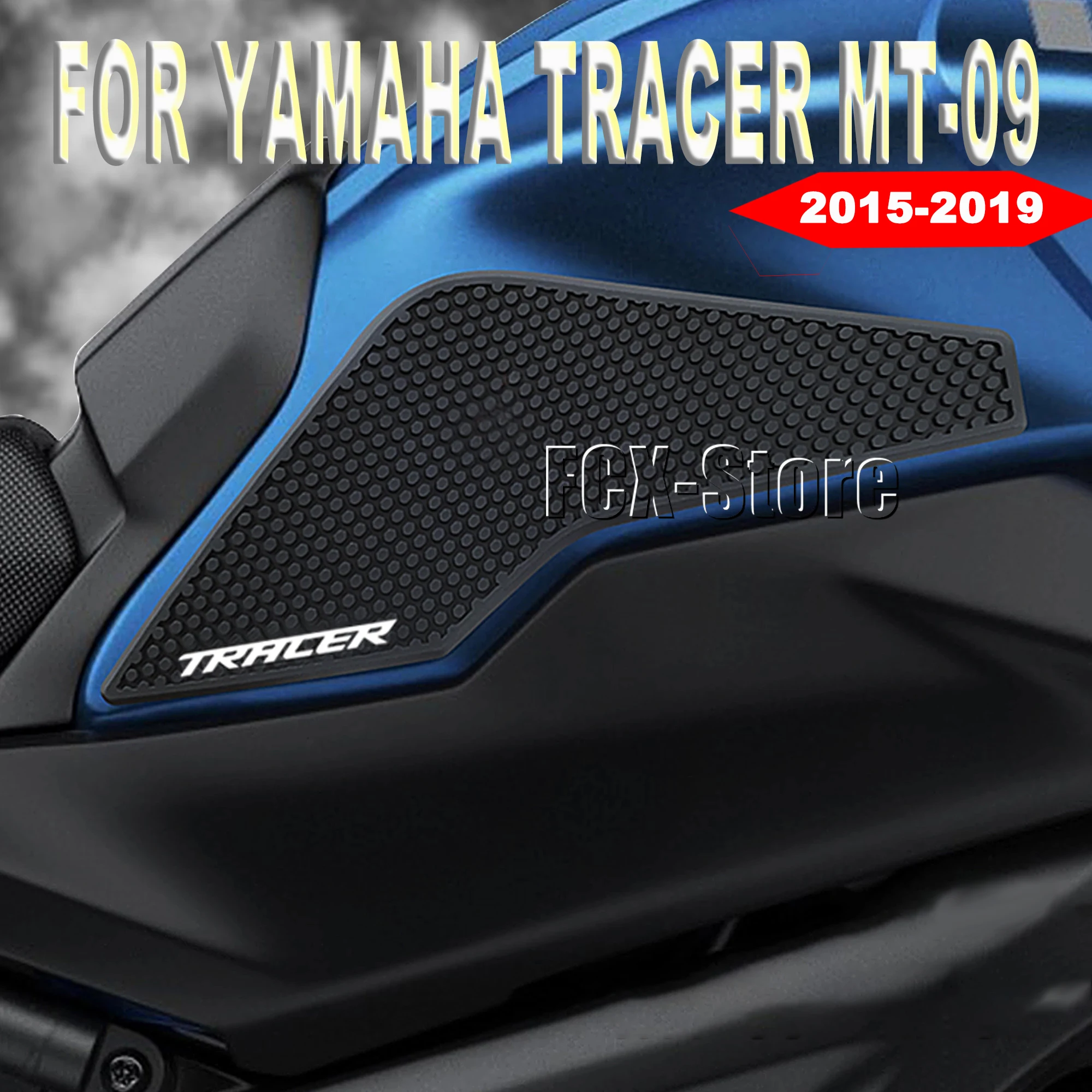 For YAMAHA Tracer 9 MT09 FJ09 Tracer 900 2019 2018 2017 2016 2015 Motorcycle Fuel Tank Stickers Decals Black Rubber Pads
For YAMAHA Tracer 9 MT09 FJ09 Tracer 900 2019 2018 2017 2016 2015 Motorcycle Fuel Tank Stickers Decals Black Rubber Pads